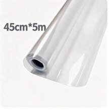 1 Roll Electrostatic Wall Film, Transparent And Non-Damaging To Walls, Waterproof And Moisture-Proof, Electrostatic Adsorption Wallpaper, Wall Protection Film, Suitable For Protecting Walls, Kitchen Anti-Splash Protection Film - A - View 11