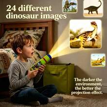 Mainan Proyeksi Dunia Dinosaurus dengan 3 Kartu Proyeksi Dinosaurus, Pelajari tentang Dinosaurus dan Jelajahi Prinsip-prinsip Proyeksi Ilmiah, Dapat Digunakan sebagai Hadiah Liburan dan Acara Keluarga - MultiWarna - View 1