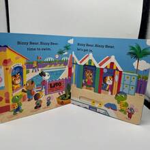 Compact Busy Learning Materials, Perfect For Learning English, Interactive Comics Attract Readers, Vibrant Colors, Party Illustrations, Foldable Pages, Reading Fun - Multicolor - View 6