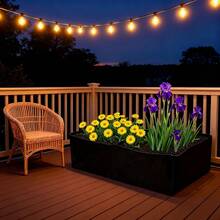 Extra Large 8-Compartment Raised Garden Bed Set, Modern Style, Weather-Resistant Rectangular Planter Box, Floor-Standing, With Indoor/Outdoor Accessories, Suitable For Vegetable And Flower Planting, Ideal Gift For New Year, Valentine's Day, Easter - Multicolor - View 13