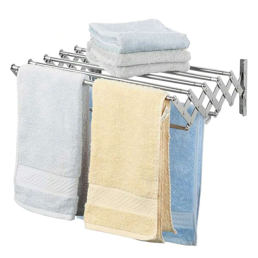Étendoirs de séchoir à linge télescopiques - HG-ZTYJ-6572=par défaut - Voir 1