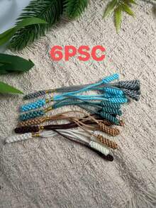Handmade Woven Tassel Pendant, Replacement Tassel For Prayer Beads, Multiple Colors Available, Durable And Wear-Resistant Woven Rope, DIY Jewelry Accessories, Tesbih Prayer Beads Tail Pendant, Handmade Bracelet Accessories - Multicolor - View 10