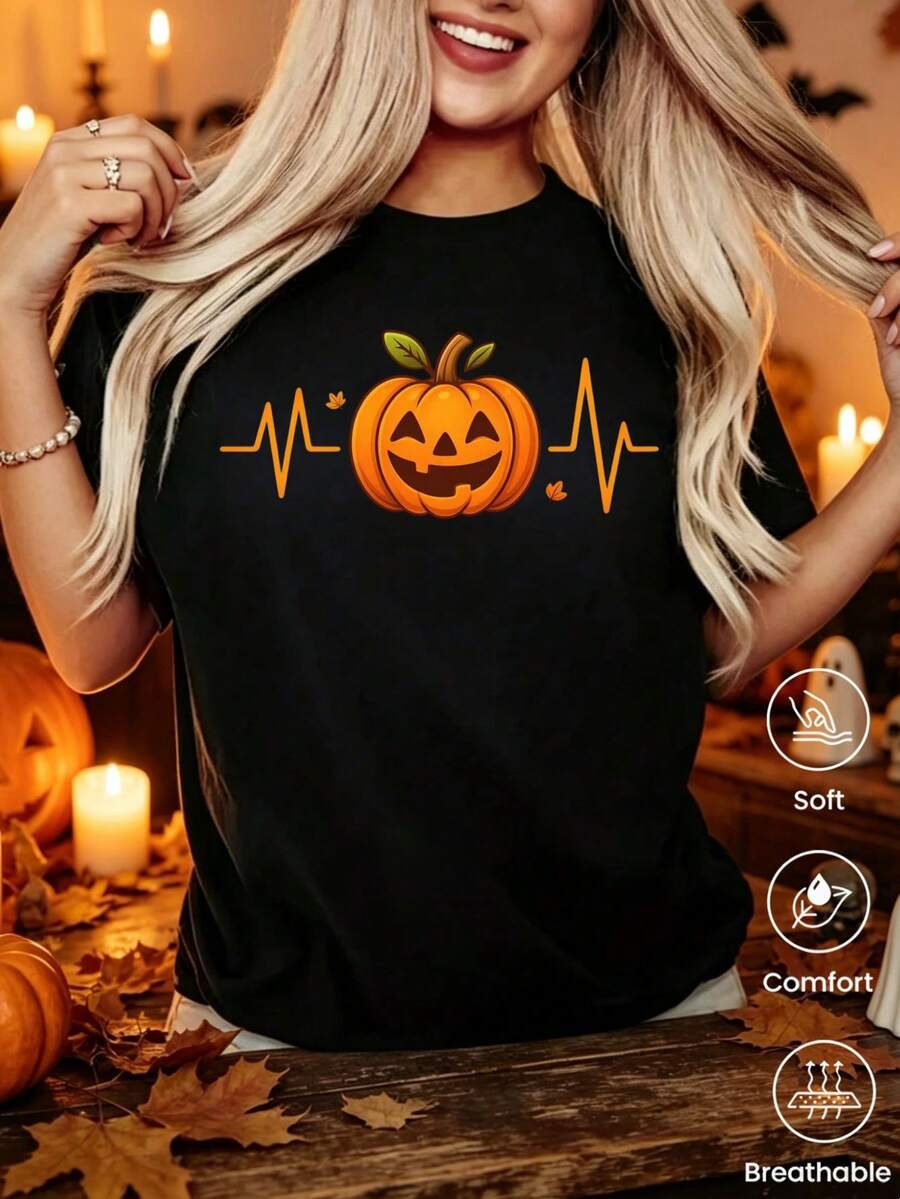 Women T-Shirts - Black - View 1