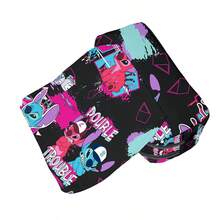 Tempat Pensil Motif Kartun Stitch, Kantong Pensil Kanvas Dua Lapis Kapasitas Besar, Tas Penyimpanan Alat Tulis Mahasiswa untuk Kampus, Kotak Pensil Lucu - MultiWarna - View 3