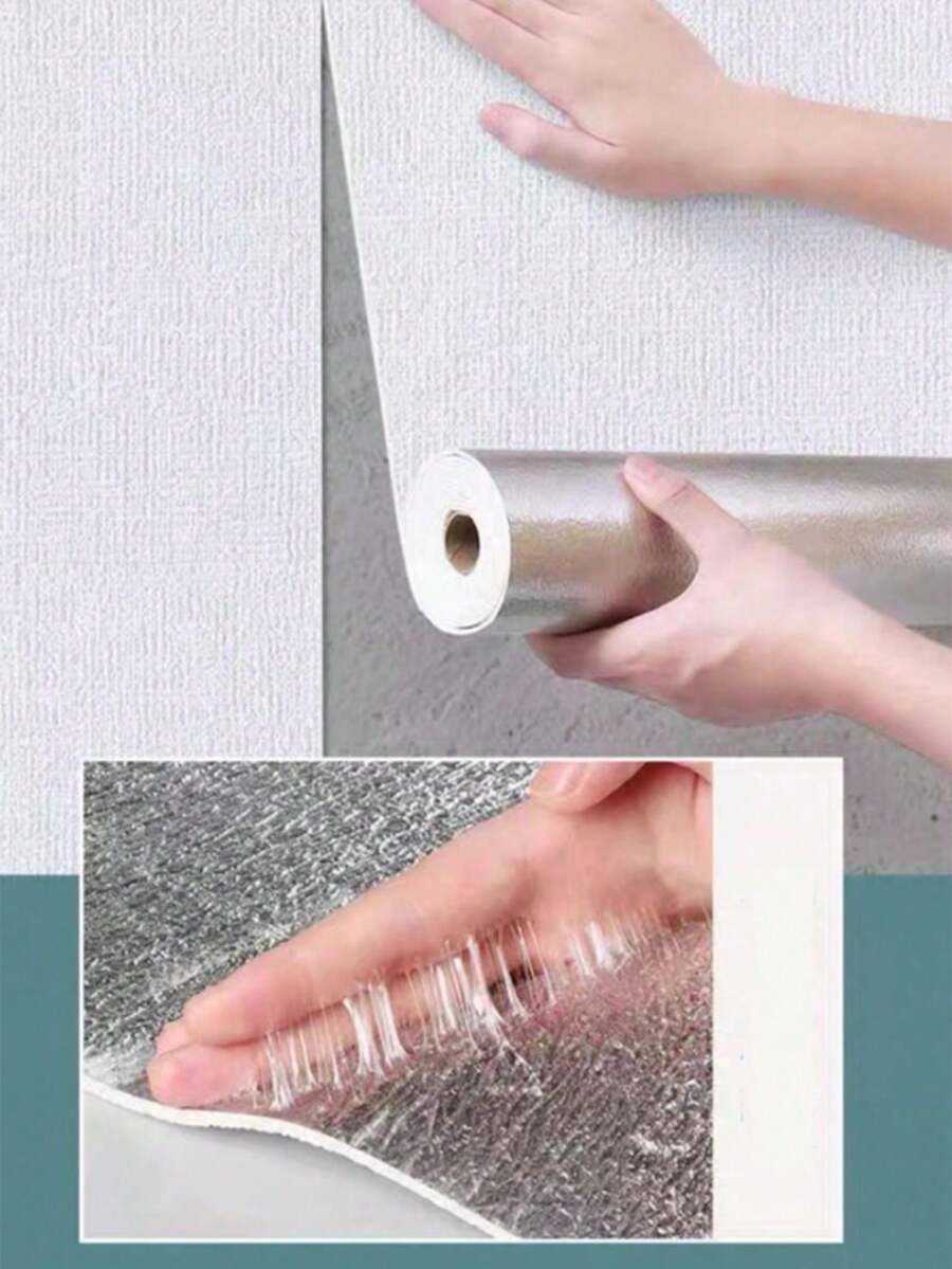1/3pcs 3D Self-Adhesive Ceiling Stickers, Waterproof & Moisture-Proof Roof Wallpaper, Ceiling Wall Decals - Decorative Roll - View 1