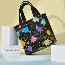 5/20PCS Tas Kado Dekoratif Neon Bercahaya dalam Gelap dari Bahan Non-Woven, Cocok untuk Perlengkapan Pesta Ulang Tahun, Natal, Halloween, dan Berbagai Tema Lainnya - 2 tas hadiah non-woven bercahaya dalam gelap secara acak - View 4