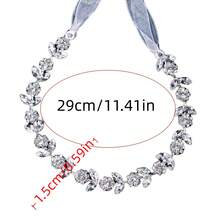 Plant Casual Party Elegant Glass Headband Bridal Wedding Hair Accessories All Seasons - Multicolor - View 6