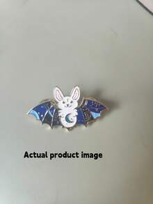 1pc Halloween Party Cartoon Animal Vintage Zinc Alloy Women's Brooch, Cute Bat Brooch For All Seasons, Fun Accessory For Bags, Suits, Daily Wear - Multicolor - View 10