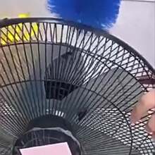 Two Household Fan Dusting Brushes, Suitable For Cleaning Fans, Air Conditioners, Blinds And Window Frames, And Also Very Suitable For Use In Living Rooms, Bedrooms, Bathrooms And Cars. - Multicolor - View 7