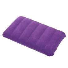 1pc Square Inflatable Travel Pillow, Car And Airplane Neck Support, Also Can Be Used As Lumbar Cushion, Suitable For Long Flights And Road Trips, Comfortable Aviation Accessory, Elegant Travel Gear, Durable Inflatable Material - Square Inflatable Pillow - View 10