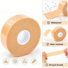 2pcs/4pcs Skin Protection Tape, Made Of Soft Breathable And Waterproof Fabric Material, With Strong Adhesion, Suitable For Protection Of Feet, Fingers, Heels And Other Areas, Also Applicable For Daily Friction Protection Scenarios. - View 2