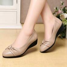 Women Wedges & Platform - Khaki - View 3