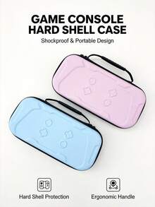 Hard Shell Carrying Case Compatible With Nintendo Switch 2 Shockproof Travel Carrying Case Game Console Accessories, Shockproof Portable Travel Storage Bag , Game Console Protective Pouch Gaming Accessories Multiple Color Options - View 5