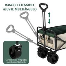 Carts & Wagons, Shopping Trolleys - Green - View 4