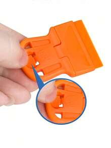 Plastic Mini Scraper; Scraper For Removing Stickers, Window Film And Glass Glue; Scraper For Removing Paint, Stickers And Residue; Car Film Removal Tool Set; Small Cleaning Scraper; Glass Scraper; Multi-Functional Plastic Glue Remover Scraper; Screen Cleaning Tool - A - View 6