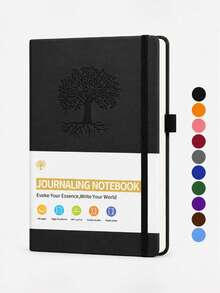 Horizontal Lined Notebook, Unisex Premium Leather Notebook, Suitable For Work, Notes, Business, Travel And Daily Recording; Includes 200 Pages Of 100gsm Lined Paper (Size: 5.9 Inches X 8.4 Inches) - Rectangle - View 8