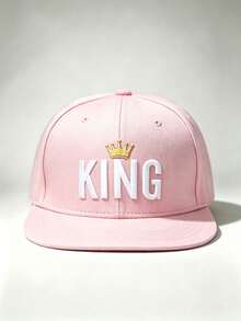 1pc Gothic Men Hats 'KING' Embroidered Hats For Men Adjustable Hip-Hop Cap Perfect For Outdoor Excursions, Hiking, And Everyday Wear-A Perfect Gift. - Multicolor - View 16