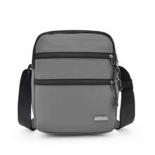 Unisex Nylon Water-Resistant Crossbody Bag, Multi-Pocket, Available In Small And Large Sizes, One Shoulder Bag For Daily And Outdoor Use - Multicolor - View 13