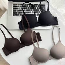 Hasbro Minimalist Seamless Push-Up Bra, Suitable For Small Bust, Round Cup Design, Thin Top Thick Bottom, Lifting Anti-Sagging Women's Bra - Round - View 3