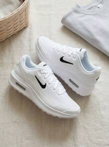 Nike Air Max Bia Men Sneakers Versatile Modern Anti-Slip Daily Gym Commuting IO9416-100 - White/Black/Grey - View 2