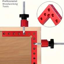 7PCS 90 Degree Woodworking Corner Clamp Set, Adjustable Right Angle Positioning Clamps With Multi-Hole Design, Woodworking Clamping Jig For Cabinets, Drawers, Picture Frames, Boxes, Furniture Assembly & DIY Projects - 7-piece 90° Woodworking Corner Clamp Set - View 4