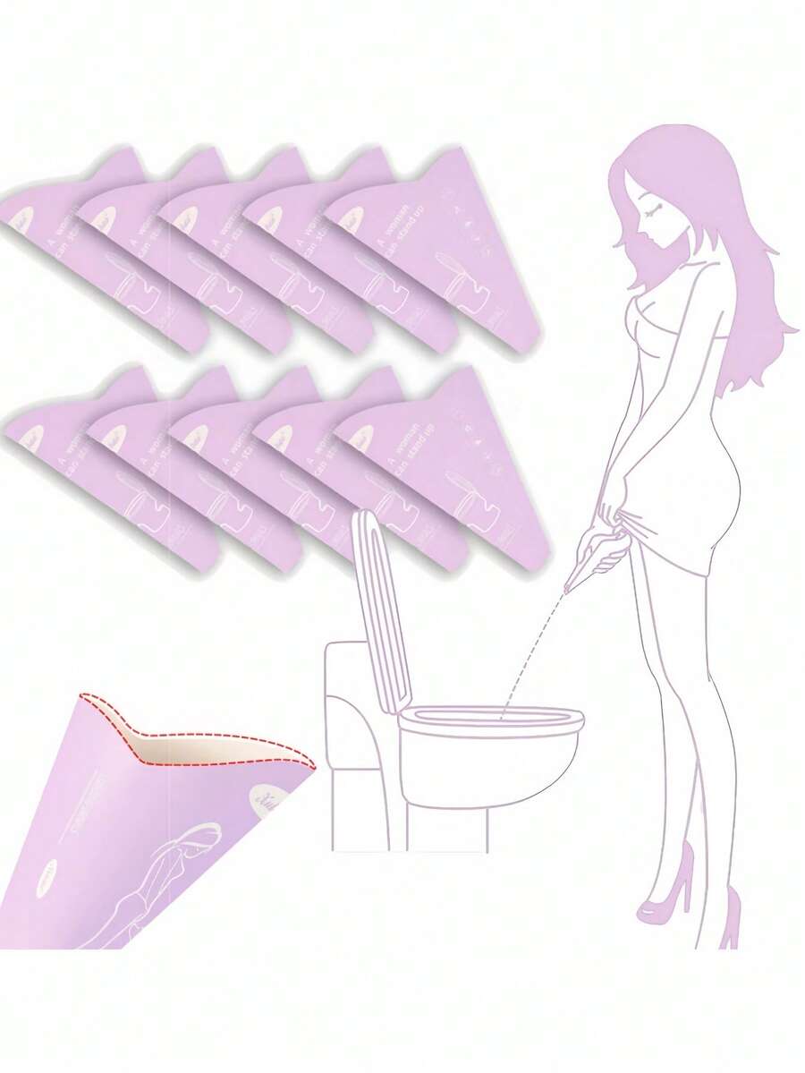 Portable Disposable Women's Urine Device, Waterproof, Leak-Proof ...