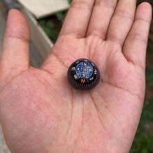 1/2pcs-Set Spherical Compass, Made Of High Refractive Index Plastic, Outdoor Essential - Multicolor - View 1