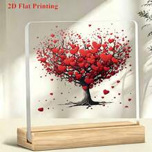 1 món trang trí acrylic 2D phẳng hình cây trái tim đỏ, vật trang trí để bàn, decor bàn làm việc văn phòng, quà tặng đồng nghiệp bạn bè dịp Valentine, sinh nhật, lễ tết, phong cách chữa lành cho giới trẻ, quà tặng nghi thức cá nhân hóa, có tấm nền phim, có thể tháo rời - A - Xem 6
