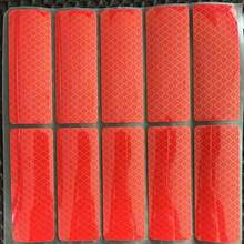 10pcs Reflective Stickers, Ultra-Strong Reflectivity, Suitable For Cars, Trailers, Trucks, Bicycles, Motorcycles Reflective Tape, Outdoor Waterproof Reflective Stickers, Outdoor Cycling, Bicycle Decoration - Multicolor - View 10