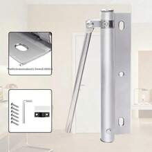 400 Series Stainless Steel Automatic Door Closer, Adjustable Spring, Quiet Operation, Concealed Closing Mechanism For Residential Use - Heavy-duty Door Closer - View 11
