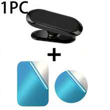 1/2/3pcs Strong Magnetic Car Phone Holder, 360° Rotating Adhesive Mount, No Drilling Required, Stable & Anti-Shake, Universal For Dashboard & Center Console, One-Hand Placement, Navigation Mount, Commute, Road Trip, Autumn Travel, Car Accessories, Holiday Gift - A - View 10