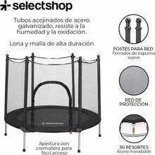 Kids Trampolines - Black - View 11
