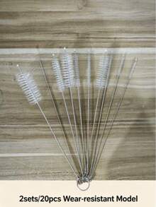 4/2/1 Set 10pcs Multi-Function Cleaning Brushes, Includes Various Sizes (10 Sizes Total), Kitchen Bottle Brush, Long Straw Brush, Straw Brush And Tube Cleaning Brush, Suitable For Cleaning Water Bottles And Other Hard-To-Clean Items - Multiple Styles - View 14