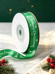 10 Yards/Roll Christmas Gift Party Baking Box Decoration Sealing Ribbon, Woven Ribbon Packaging Decoration Ribbon Bow Ribbon, Premium New Style - View 6