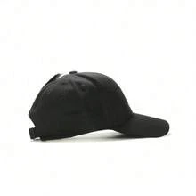 Adidas Embroidered Logo Outdoor Sports Cotton Baseball Cap Unisex Black - Black - View 6
