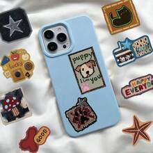 somoving 50Pcs American Retro Y2K Lucky Graffiti Sticker Set, Korean Cartoon Style Waterproof Removable Decals, DIY Decor For Guitar, Suitcase, Water Bottle, Scrapbook, Holiday Party Gift Bag Fillers - Multicolor - View 8