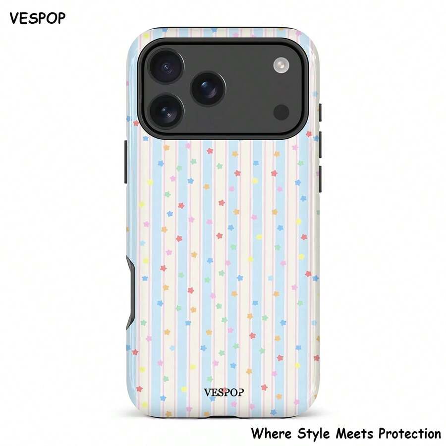 Striped Element Fashion Phone Case - Compatible With Iphone 18/17/16/15/14/13/12/11 Pro Max/Pro Plus/12 Mini/13 Mini, Compatible With Galaxy S26 S25 S24 S23 S22 S21 Plus Ultra, Compatible With Pixel 8 9 10 PRO - Mixed Color 1 - View 1