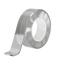 1 Roll/Industrial Grade Nano Double-Sided Tape/Removable Without Residue, PET Transparent Material/Suitable For Kitchen, Bathroom And Workspace, Strong Adhesion Without Damaging Surface, Multi-Scenario Application, Can Be Freely Cut. - Grid Nano Tape - View 9