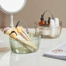 Transparent Plastic Handheld Storage Basket, Kitchen Wall Hanging Organizer Basket - View 6
