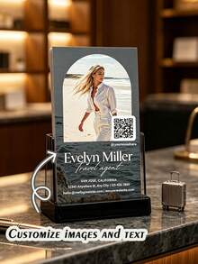 بطاقات عمل مخصصة، بطاقات، بطاقات تهنئة مخصصة، رموز QR مخصصة، دفعات مخصصة، كوبونات مخصصة، بطاقات فعاليات مخصصة، بطاقات طاولة مخصصة، عيد ميلاد، حفلة، عطلة، زفاف، اعتراف، لافتات طاولة - بطاقة - مشاهدة 1