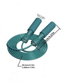Lightweight Jump Rope With Foam Handles Adjustable Length Fitness Speed Jumping Rope Skipping Rope Suitable For Aerobic Exercise Boxing Training Weight Loss Fitness Jumping Racing Endurance And Speed Training Ideal For Men Women - Multicolor - View 11