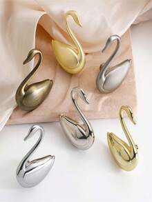 1pc Elegant Creative Swan Luxury Cabinet Drawer Door Handle Wardrobe Drawer Pull - 2717 - View 5