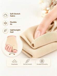 1 Pair Unisex Wearable Sports Forefoot Pads, Stable Fit, Breathable And Sweat-Absorbent Half-Sole Inserts - Multicolor - View 4