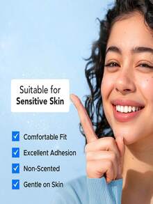 720 Pieces Night Anti-Pimple Patches - Gentle And Non-Irritating, They Can Cover Blemishes And Achieve A Perfect Concealing Effect. Suitable For All Skin Types, They Are Invisible And Waterproof. With An Ultra-Thin Design, They Have Strong Adhesion. - Round - View 4