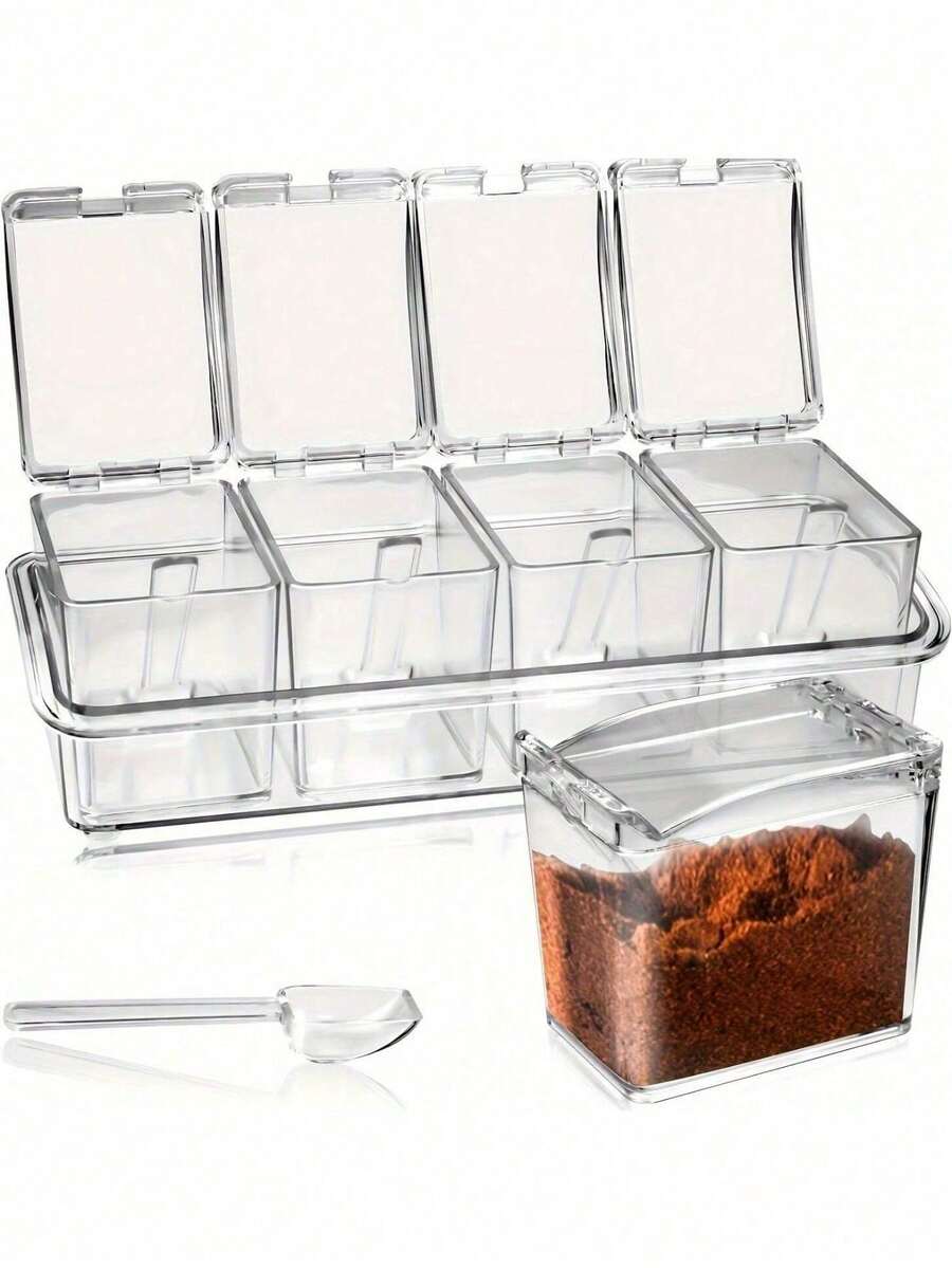 Salt Cellars & Servers - Transparent - View 1