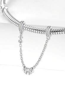 1pc Butterfly Flowing Safety Chain, Suitable For DIY Bracelet, Necklace And Other Jewelry, Perfect Gift For Women And Girls - Beads - View 10