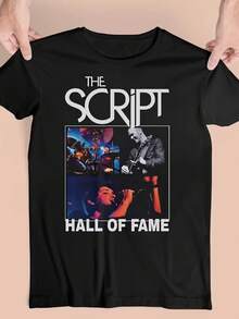 New The Script Hall Of Fame Black T-Shirt, Fit 6 Sold Sold By Trader - Black - View 15