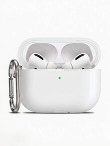 1件白色矽膠保護殼 + 伸展台風圓扣耳機保護套，相容 Apple 第1/2/3代、Pro/Pro 2/Pro 3、新第4代，防摔保護殼 - 白色 - 查看 13