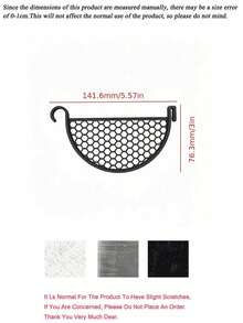 Sink Guard Filter, Honeycomb Gutter Downspout Strainer, Reusable Roof Rainwater Drainage System Leaf Interceptor, Honeycomb Gutter Filter, Reusable Rain Gutter Leaf Filter, Outdoor House Eaves Anti-Clogging Drainage Guard - Multicolor - View 6
