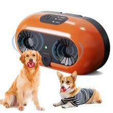 Perangkat Anti Gonggong Anjing Versi Terbaru, Perangkat Pengontrol Gonggong Anjing, Kotak Penghenti Gonggong Anjing Neighbors Bark Box 50 Kaki - 3 Tingkat, Perangkat Pencegah Gonggong Anjing Luar & Dalam Ruangan - Jeruk - View 1